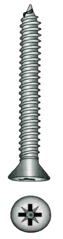 SHEET METAL SCREW, FLUSH HEAD 2.9X9.5MM