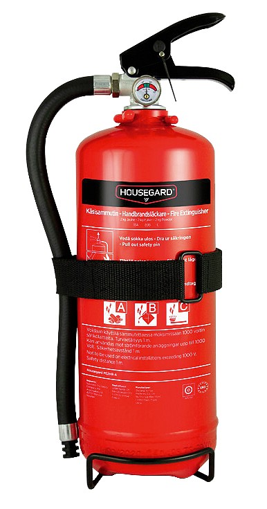 POWDER EXTINGUISHER 2KG 1 POWDER EXTINGUISHER 2KG