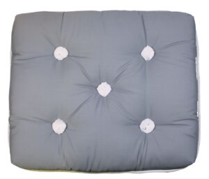 BOAT CUSHION, 1-PIECE, GREY
