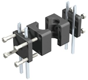NAWA DOUBLE MOUNT FOR 25 MM PIPE