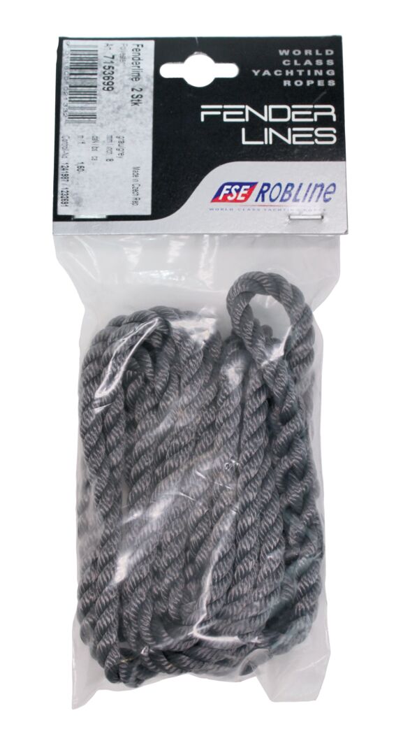 ROPE FENDERLINE 8MM/2M ANTHRACITE 1 ROPE FENDERLINE 8MM/2M ANTHRACITE