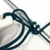 FLAT RELAXING ROPE WITH 40MM LOOP, 2M, DIA. 8MM, NAVY 4 9517159374 fullhd