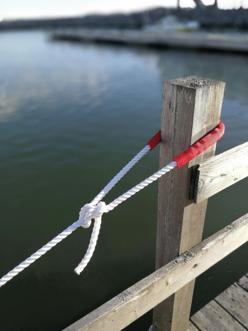 RED ROPE WEAR PROTECTOR 14MM/50CM 1 RED ROPE WEAR PROTECTOR 14MM/50CM