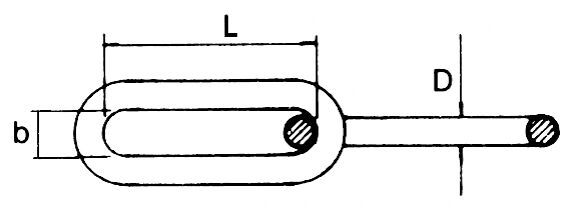 CHAIN HLZ-5 LONG LINK 1 CHAIN HLZ-5 LONG LINK
