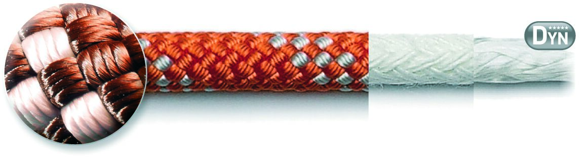 ROPE GLOBE 5000 12MM RED/SILVER 2 ROPE GLOBE 5000 12MM RED/SILVER - Image 2