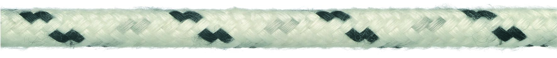 ROPE NEPTUN 500 6MM WHITE/BLACK 1 ROPE NEPTUN 500 6MM WHITE/BLACK