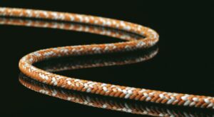 ROPE DINGHY STAR PRO 4MM WHITE/BROWN