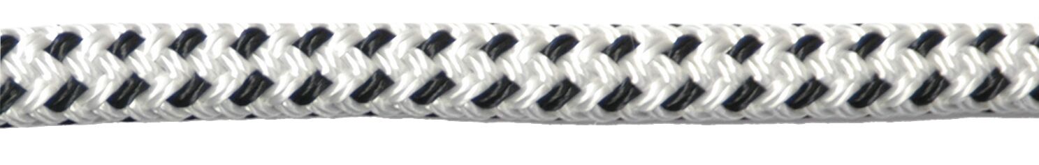 ROPE RIO 32MM BLACK/WHITE 1 ROPE RIO 32MM BLACK/WHITE