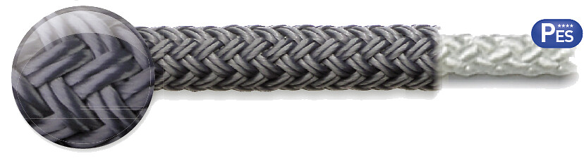 ROPE RIO 10MM GREY 1 ROPE RIO 10MM GREY