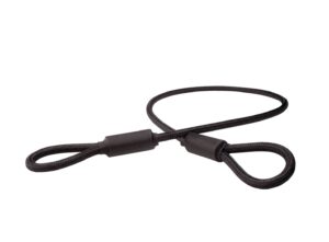 LOCKING CABLE 9MM/1.5M BLACK