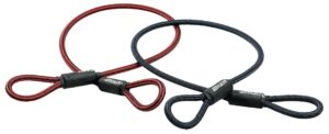 LOCKING CABLE 9MM/5M RED/BLACK