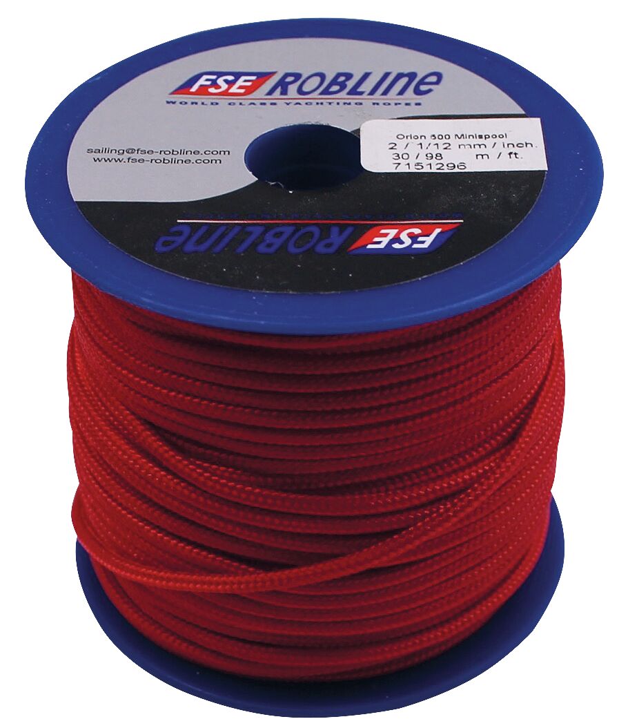 ROPE MINI-REELS ORION 500 3MM/15M RED 1 ROPE MINI-REELS ORION 500 3MM/15M RED