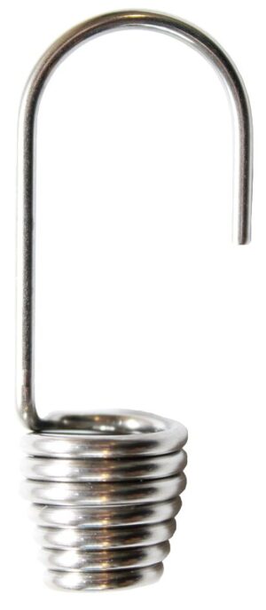 STEEL HOOK 8 MM RUBBER ROPE