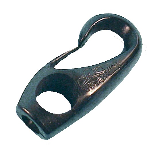 PLASTIC HOOK BLACK 6MM 1 PLASTIC HOOK BLACK 6MM