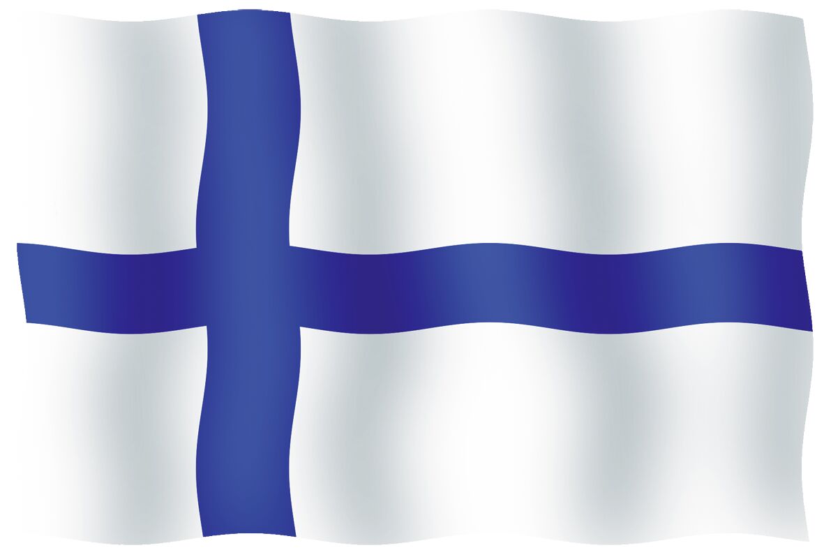 FINNISH FLAG 55x90CM 1 FINNISH FLAG 55x90CM