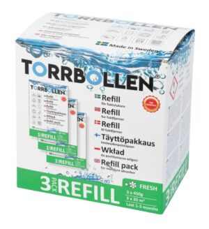 TORRBOLLEN FILLING BAG 3-PACK FRESH