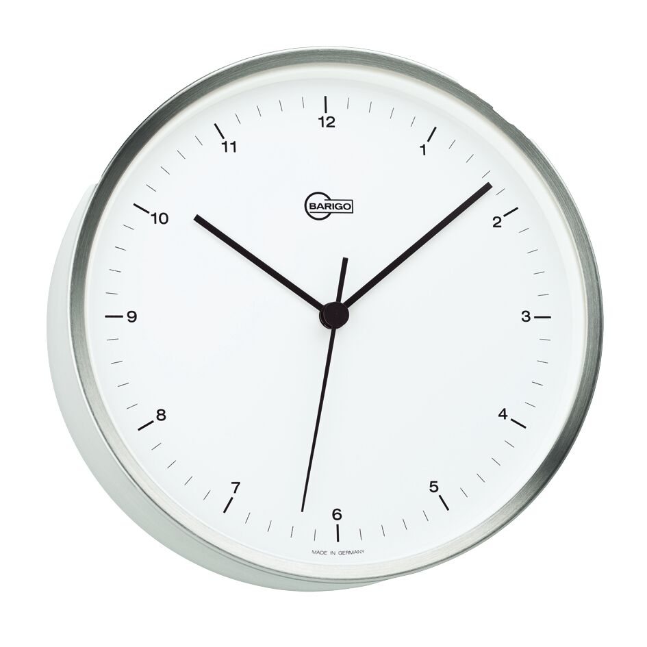 STAINLESS STEEL CLOCK, 12V WITH BACKLIGHT 1 STAINLESS STEEL CLOCK, 12V WITH BACKLIGHT
