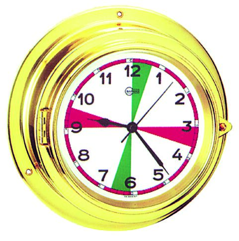 QUARTZ CLOCK, BRASS 1 QUARTZ CLOCK, BRASS