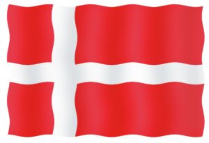VISITOR'S TICKET 20X30CM, DENMARK