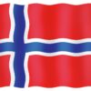 VISITOR'S TICKET 20X30CM, NORWAY