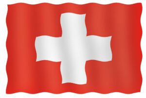 VISITOR'S TICKET 20X30CM, SWITZERLAND