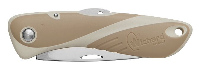 WICHARD AQUATERRA ECO FOLDING KNIFE, SAND BROWN 2 WICHARD AQUATERRA ECO FOLDING KNIFE, SAND BROWN - Image 2