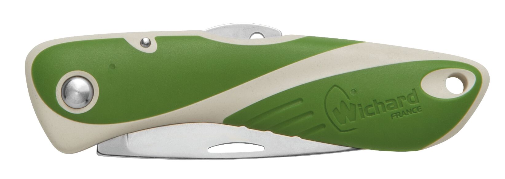 WICHARD AQUATERRA ECO FOLDING KNIFE, GREEN 2 WICHARD AQUATERRA ECO FOLDING KNIFE, GREEN - Image 2