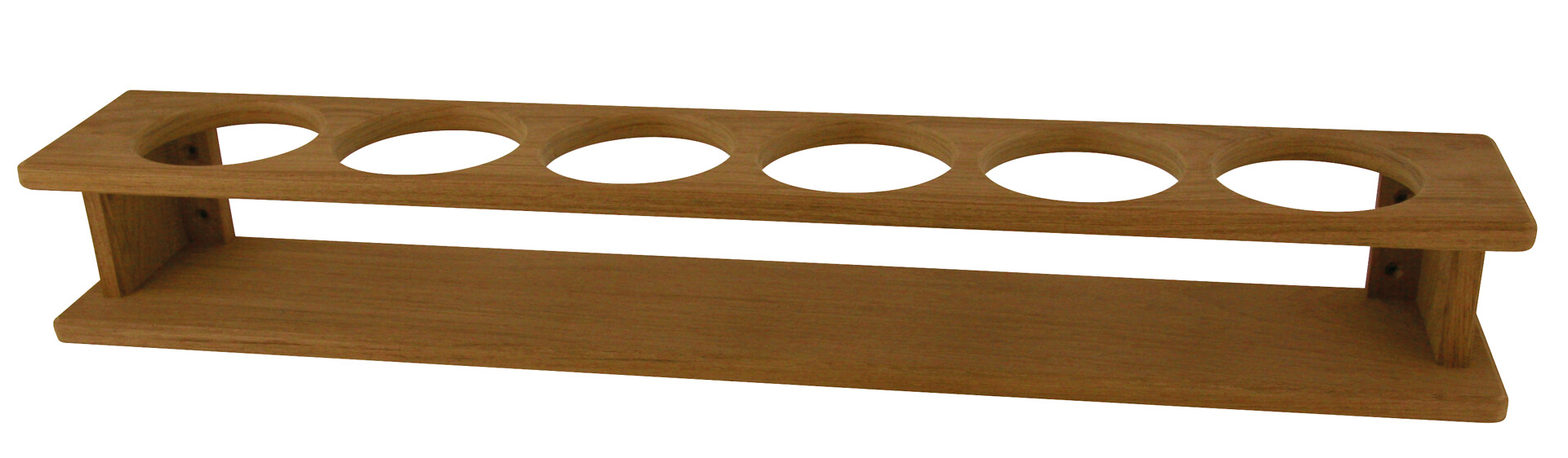 TEAK RACK FOR 6 GLASSES 1 TEAK RACK FOR 6 GLASSES