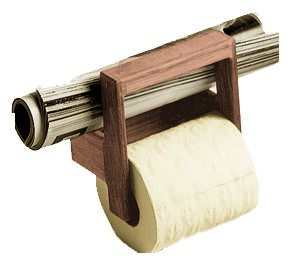 TOILET PAPER HOLDER TEAK 62324 1 TOILET PAPER HOLDER TEAK 62324