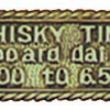 'WHISKY TIME...' BRASS SIGN 2 9519036512 fullhd