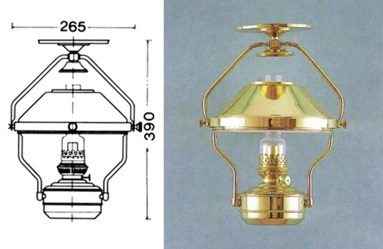 CAPTAIN'S OIL LAMP 2 CAPTAIN'S OIL LAMP - Image 2