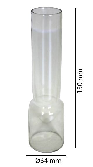 LAMP GLASS 6''X130MM 2 LAMP GLASS 6''X130MM - Image 2