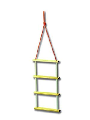 ROPE LADDER WITH 4 STEPS