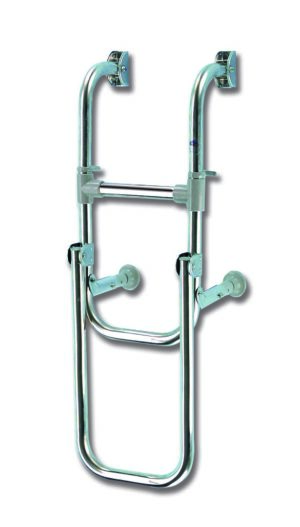 BOAT LADDER, FOLDABLE, 3-STEP