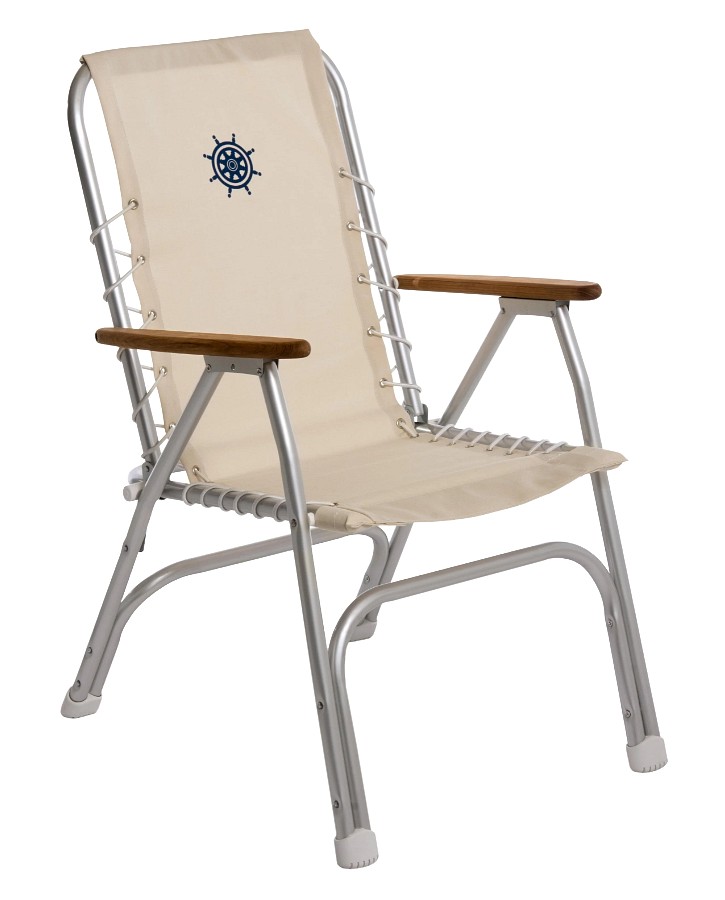 DECK CHAIR M-150, WHITE 1 DECK CHAIR M-150, WHITE