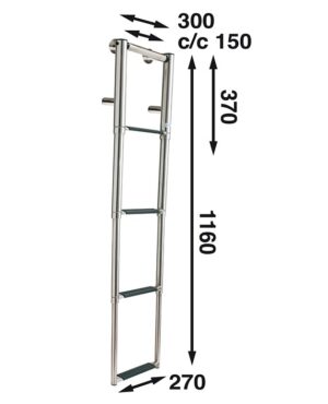 TELESCOPIC LADDER FOR TRANSOM 4-STEP 5 9519037461m fullhd jpg