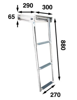 CASSETTE LADDER WITH LOCKING 3-STEPS 5 9519037466m fullhd jpg