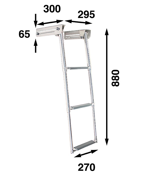 CASSETTE LADDER, 3 STEPS 3 CASSETTE LADDER, 3 STEPS - Image 3