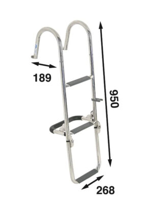 SIDE LADDER 95CM, 3 STEPS 7 9519037471m fullhd