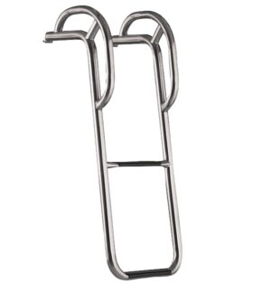 BOW LADDER WITH HANDLE 615MM, 2-STEP