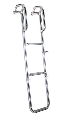 BOW LADDER WITH HANDLE 900MM, 3-STEPS