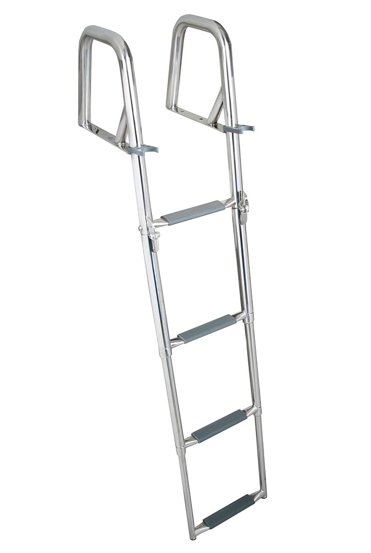 SWIMMING LADDER FOR SWIMMING PLATFORM 130×29CM, 4 STEPS 1 SWIMMING LADDER FOR SWIMMING PLATFORM 130×29CM, 4 STEPS