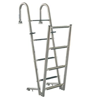 SWIMMING LADDER, FOLDING, 203×34 CM, 8 STEPS