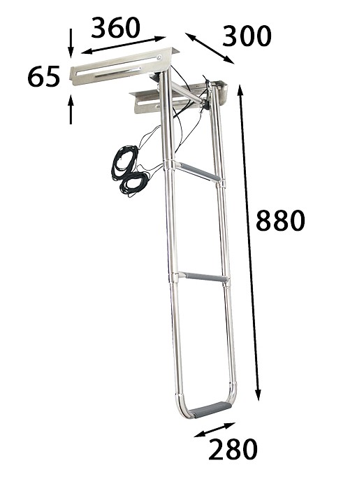 CASSETTE LADDER, 3 STEPS 3 CASSETTE LADDER, 3 STEPS - Image 3