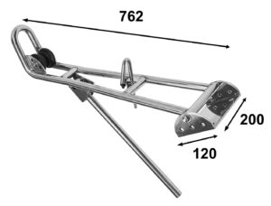 ADJUSTABLE ANCHOR ROLLER MAX. 20kg, FOR STRAIGHT SURFACE 9 9519037559m fullhd jpg