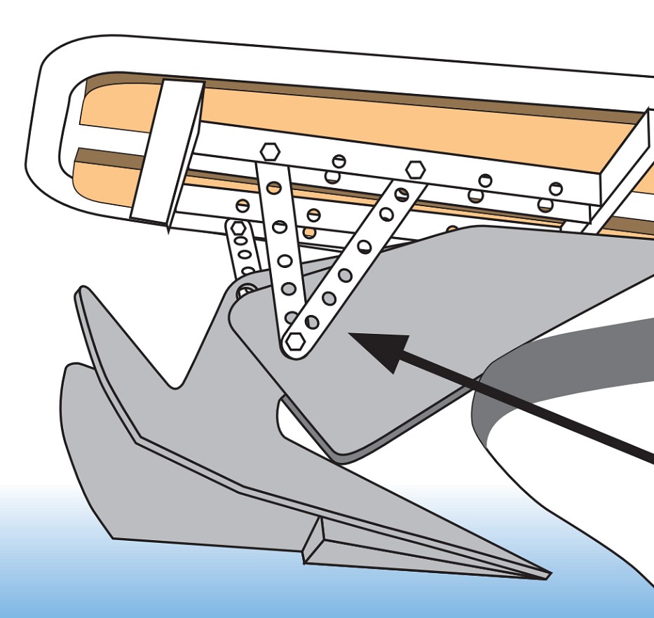 UNIVERSAL SUPPORT FOR SWIMMING PLATE 150MM 2 UNIVERSAL SUPPORT FOR SWIMMING PLATE 150MM - Image 2