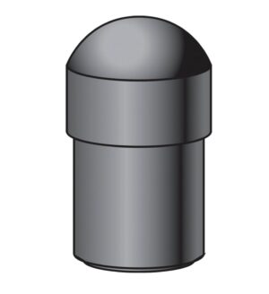 ROUNDED PLUG, 25 MM PIPE