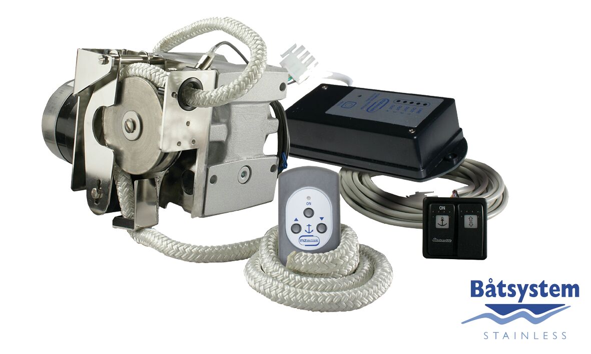 ANCHOR WINCH WITH CLUTCH, PORT INSTALLATION 1 ANCHOR WINCH WITH CLUTCH, PORT INSTALLATION