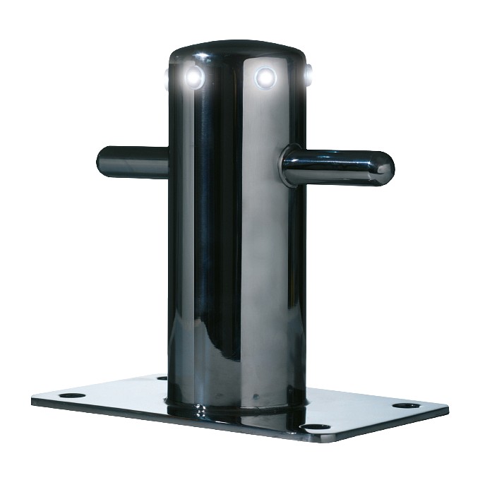 DOCK BOLLARD WITH LED LIGHTS 1 DOCK BOLLARD WITH LED LIGHTS