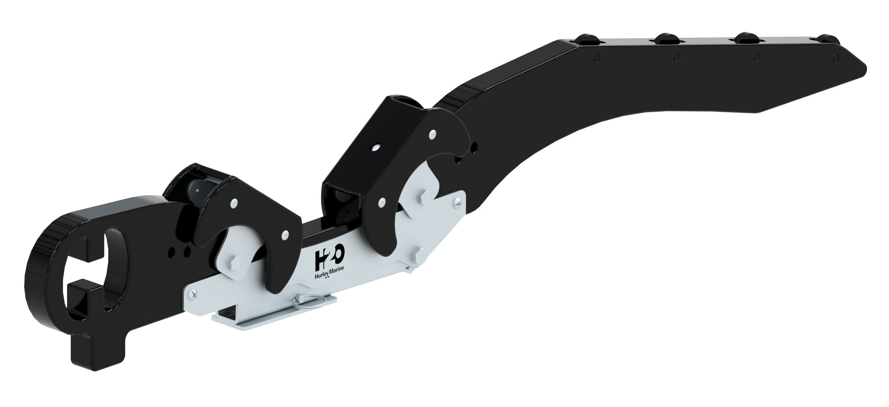 H2O SWIVEL MOUNTING ARMS 10'' FOR HARD BOTTOM BOAT, BLACK 9 H2O SWIVEL MOUNTING ARMS 10'' FOR HARD BOTTOM BOAT, BLACK - Image 9